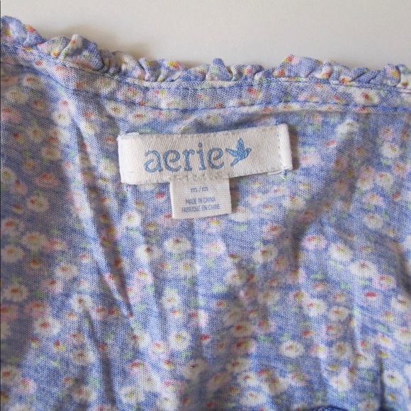 Aerie Button Up Tank Top - Picture 3 of 4